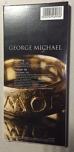GEORGE MICHAEL - AMAZING. - CD MINI LONGBOX 3 Inch 8 cm 21x9,5 -SEALED MINT!!!!! - Foto 2 di 3