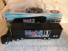 New Vintage 1994 Limited Edition Mobile Toy Race Car & Carrier With Box