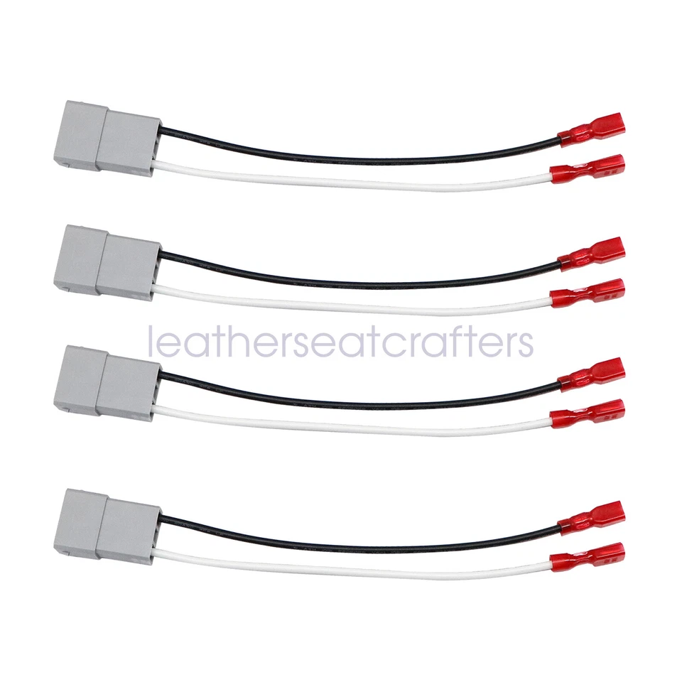 Adaptador de arnés de conector de altavoz 4x apto para Acura CL Honda Accord Isuzu Oasis Foto 2 de 4