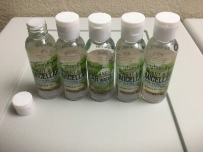 5 x Urban Hydration Aloe Vera Leaf Micellar Cleansing Water 2oz/59ml@ NEW Sealed