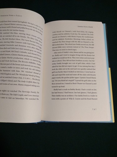 Somehow Form a Family by Tony Earley (HC 2001) signed first edition - Imagen 5 de 10