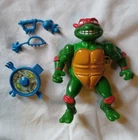 1989 Breakfightin Raphael Complete Wacky Action Original Ninja Turtles TMNT READ