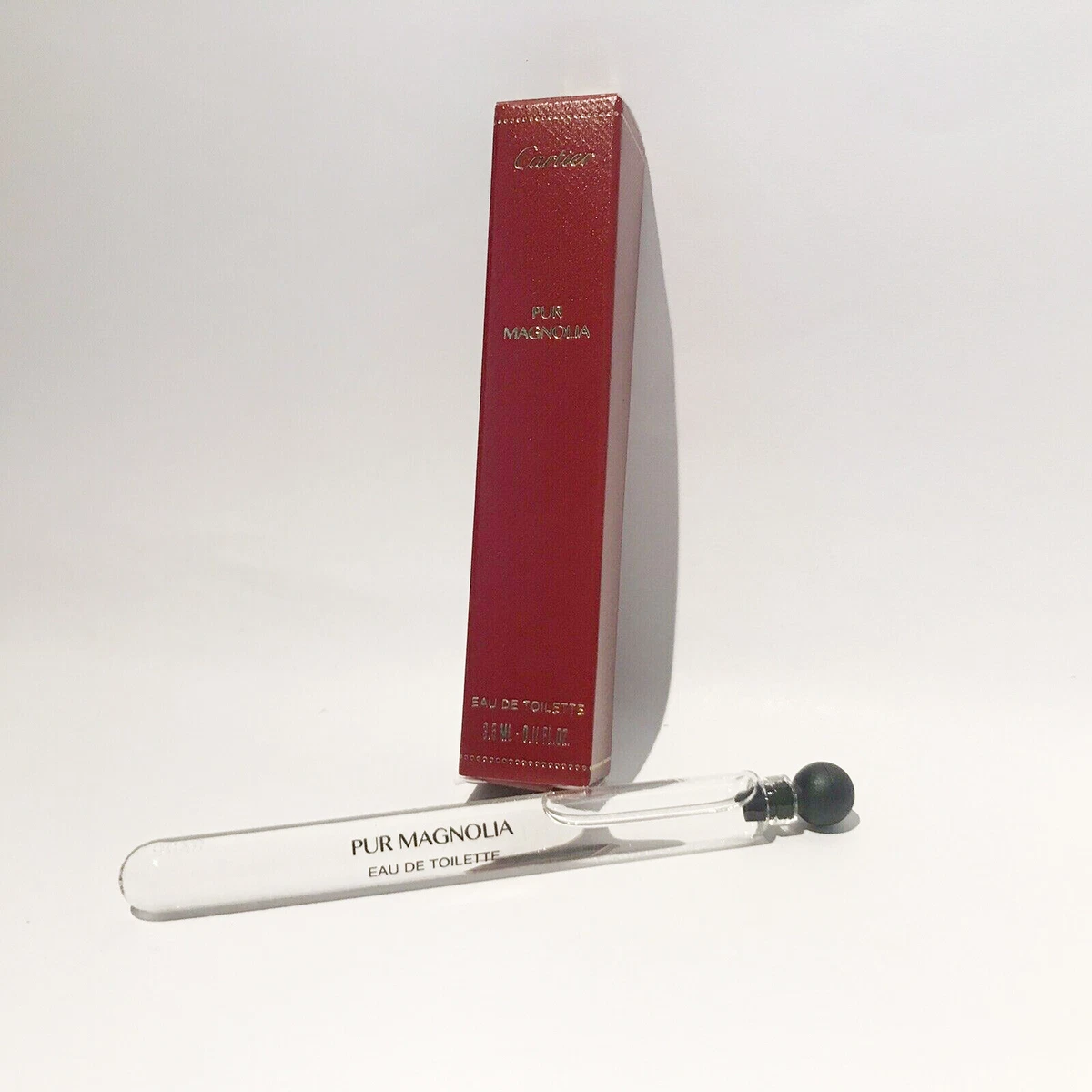 Cartier Pur Magnolia 0.11 oz 3.5 ml Eau de Toilette Mini Deluxe