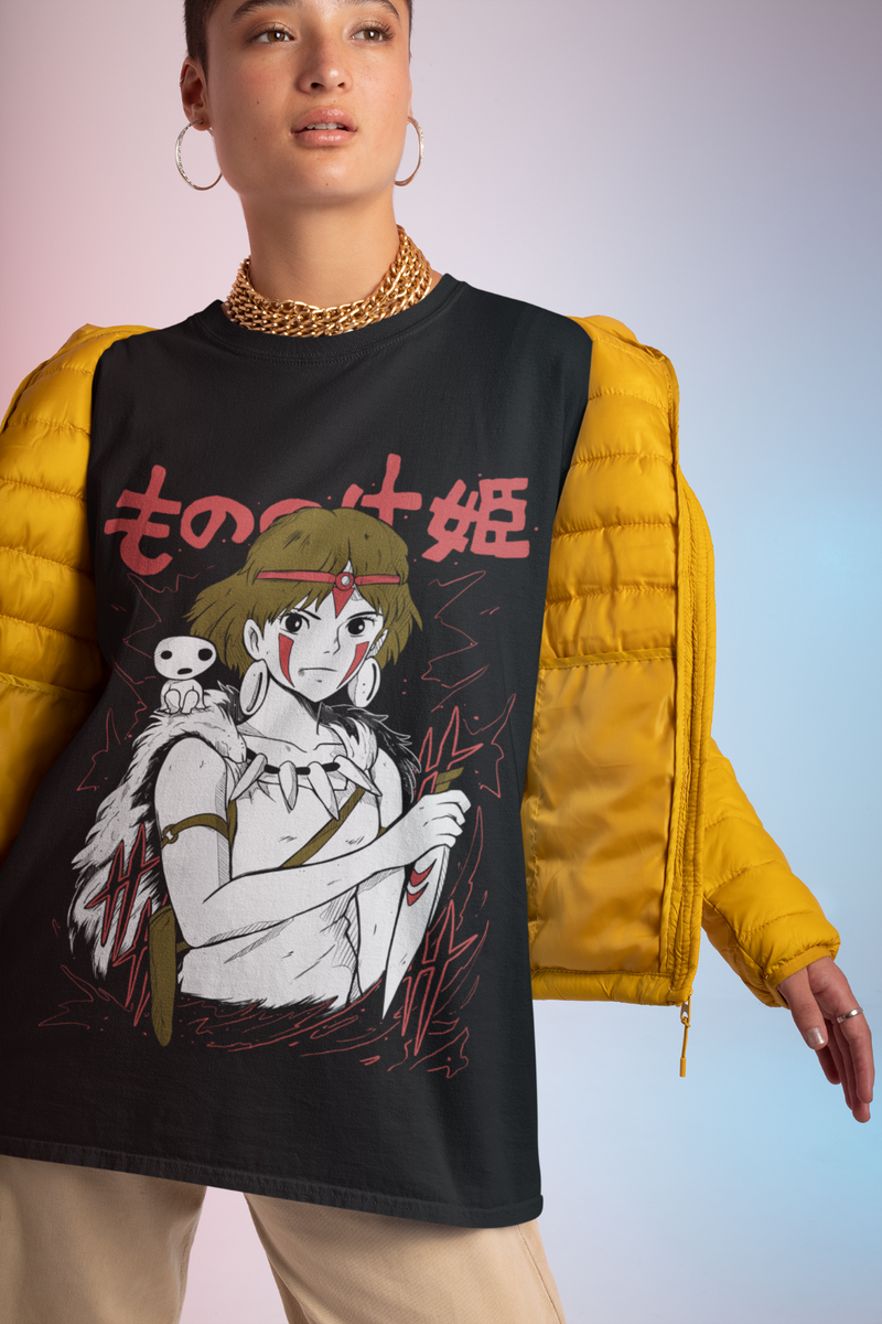【激レア】もののけ姫 Princess Mononoke t-shirt 90s Princess Mononoke [もののけ姫] t-shirt – weber
