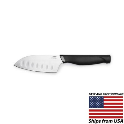 OXO Good Grips 4 Inch Mini Santoku Knife - Comfortable Handle - Stainless Steel 