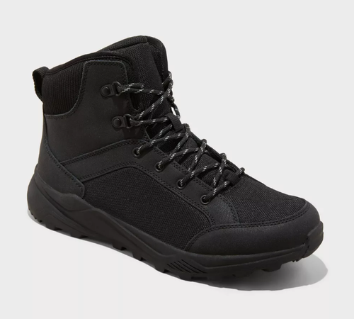 Men's Doran Winter Hiker Boots Black - All In Motion - SIZE 11