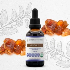 Secrets Of The Tribe Organic Guggul Tincture Alcohol-FREE