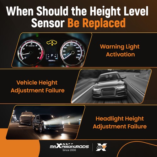 Front Suspension Height Level Sensor For Audi A6 V6 3.0L 2016 Petrol Sedan - Picture 5 of 12