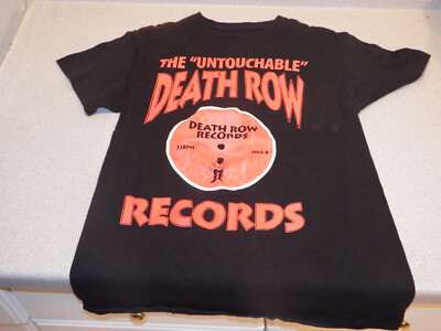 The Untouchable Death Row Records T shirt Small Black Dr Dre Snoop Dogg