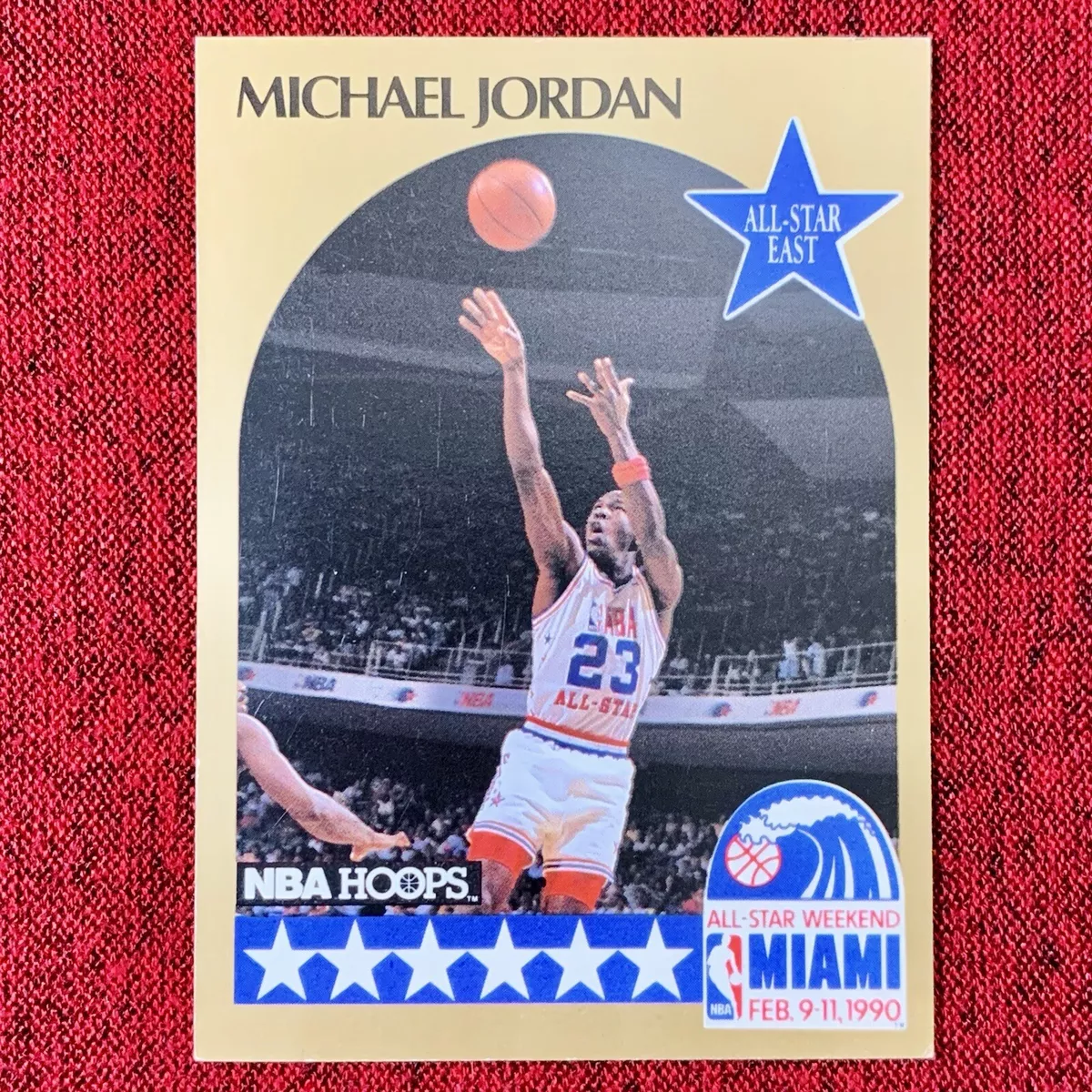 1990 NBA Hoops Michael Jordan Card - CourtSideHeat