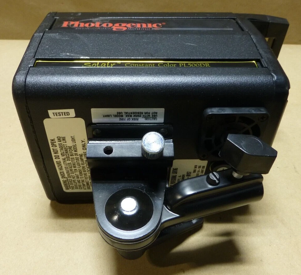 FOTOGÉNICO SOLAIR COLOR CONSTANTE PL500DR POWERLIGHT MONOLIGHT, EE. UU. Foto 2 de 4