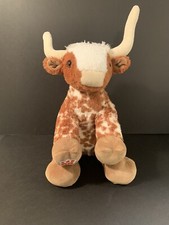 Build a Bear Brown Longhorn Cow Bull Steer 16   2019 Stuffed Animal Toy