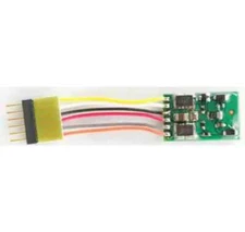 TCS 1397 EUN651P-30 2 Function BEMF Decoder | New | 30mm Harness | 6-Pin