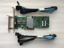 LSI MegaRaid 9270-8i 1G RAID PCIe 3.0 6Gbps Controller Raid Card+2pcs 8087-sata