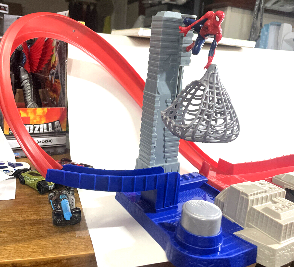 The Amazing Spider-Man Hot Wheels Speed Circuit Race Track