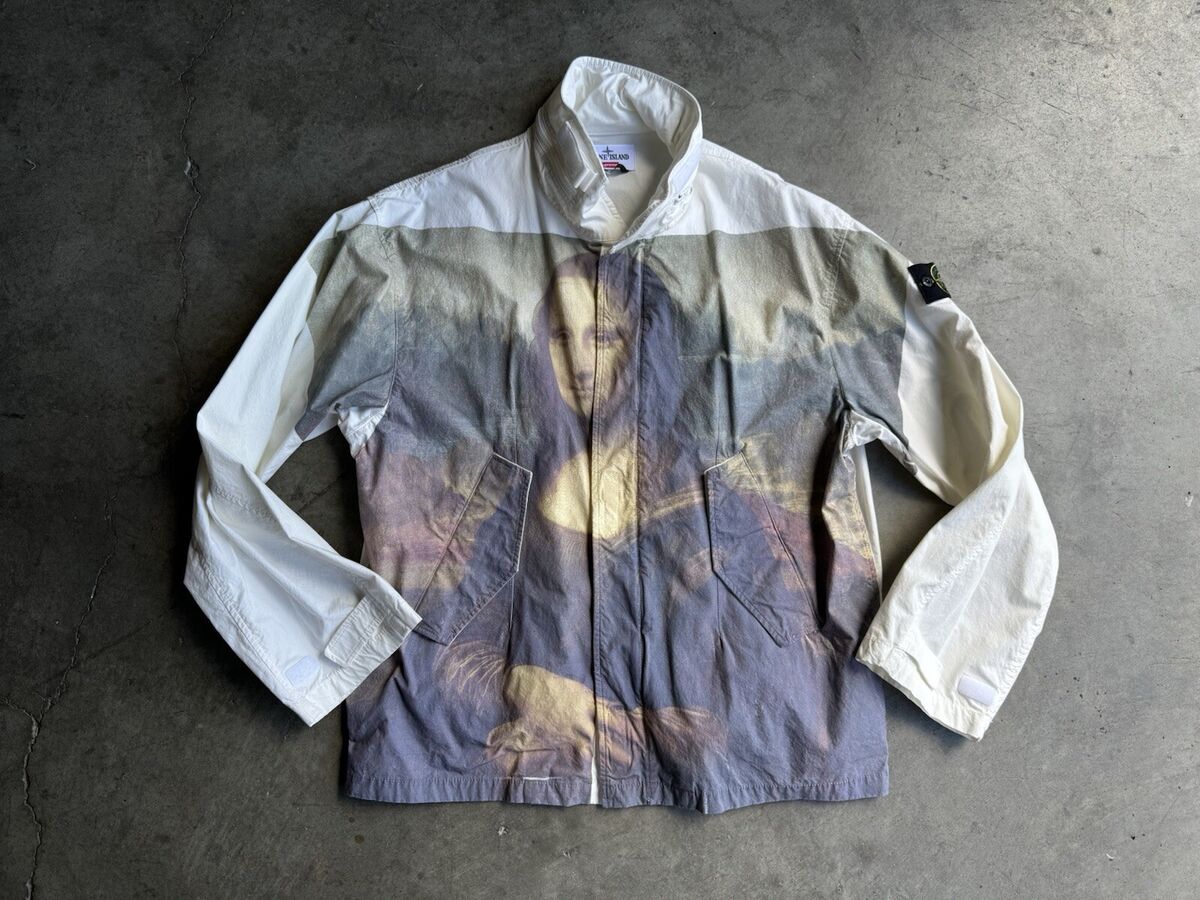 NWOT Supreme x Stone Island Mona Lisa Cordura Shell Jacket NWOT Supreme x Stone Island Mona Lisa Cordura Shell Jacket