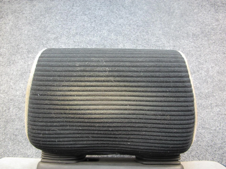 85-89 TOYOTA MR2 AW15 SET OF 2 FRONT LEFT & RIGHT VELOUR SEAT BLACK GRAY OEM - Изображение 2 из 4