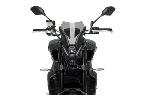 Deflector De Parabrisas Deportivo Puig Negro Yamaha MT-09 & SP 2021 - 2023 - Imagen 5 de 9