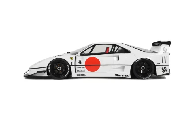 絶版未展示品 GT SPIRIT 1/18 LB-WORKS フェラーリ F40 1:18 GT SPIRIT FERRARI F40 LB-WORKS COUPE WHITE GT470 RESIN