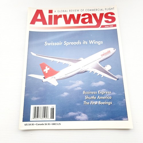 Airways Magazine Vintage Bundle Review Commercial Flight 1999 Aviation Plane x12 - Picture 7 of 21