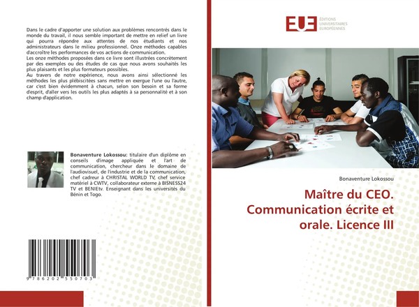 Bonaventure Lokossou | MaîTre Du Ceo. Communication éCrite Et Orale. Licence Iii-image