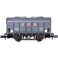 N Gauge Dapol Bulk Grain Hopper SGD 15 Wagon 2F-036-053