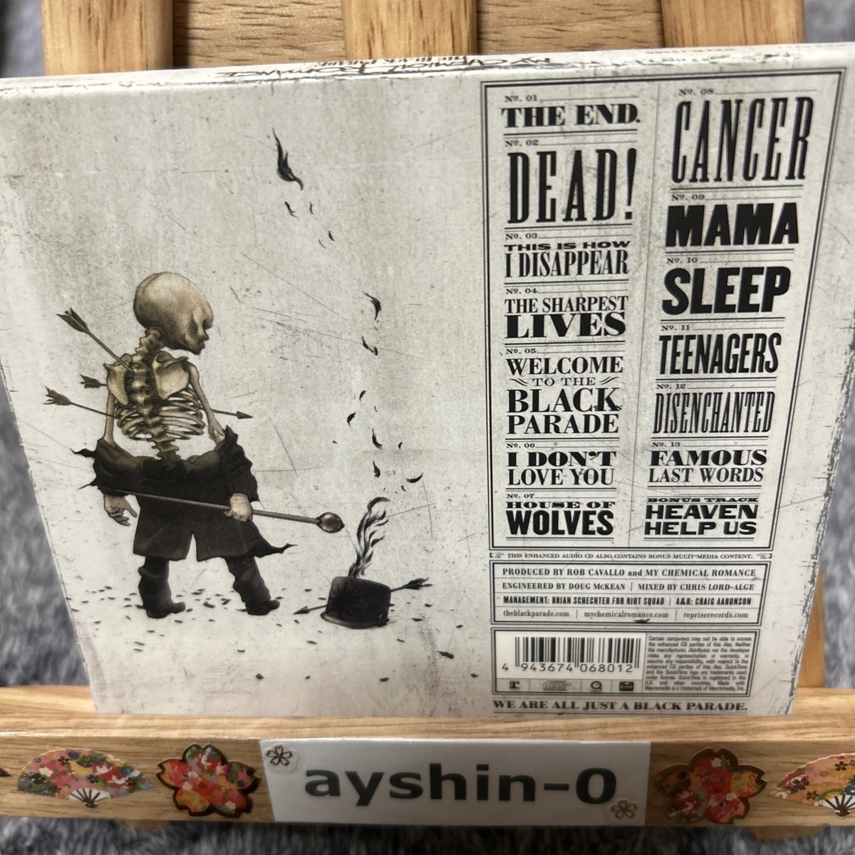 10▢マイ・ケミカル・ロマンス CD IY0218-7 10▢マイ・ケミカル・ロマンス CD IY0218-7 finally got my