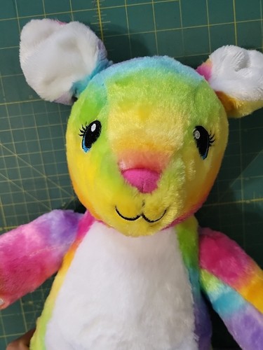 Peluche Construire un ours arc-en-ciel kangourou 17" - Photo 3/12
