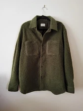 🔥 Aime Leon Dore ALD Casentino Overshirt in Olive, Men’s Size L ,Wool, NWT