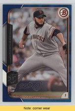 2015 Bowman Blue 56/150 Yusmeiro Petit #88 READ 3c7