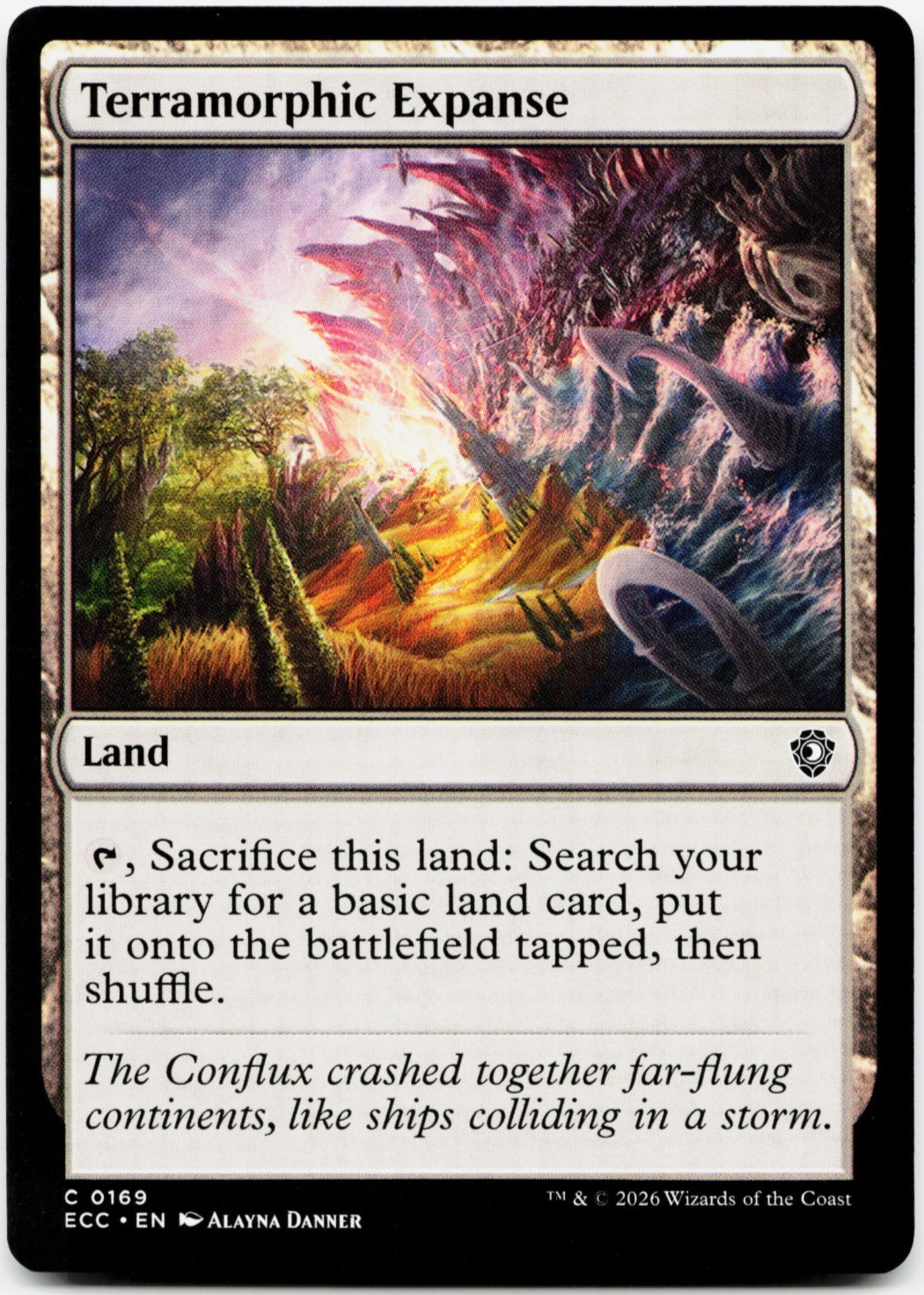 Terramorphic Expanse [Commander: Lorwyn Eclipsed] Magic - MTG ECC 0169 NM