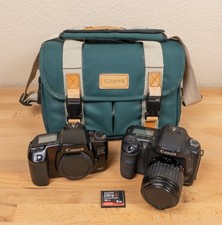 Canon EOS 10D Camera  35-80mm Lens 6.3 MP Body   Canon Film Body  Bag