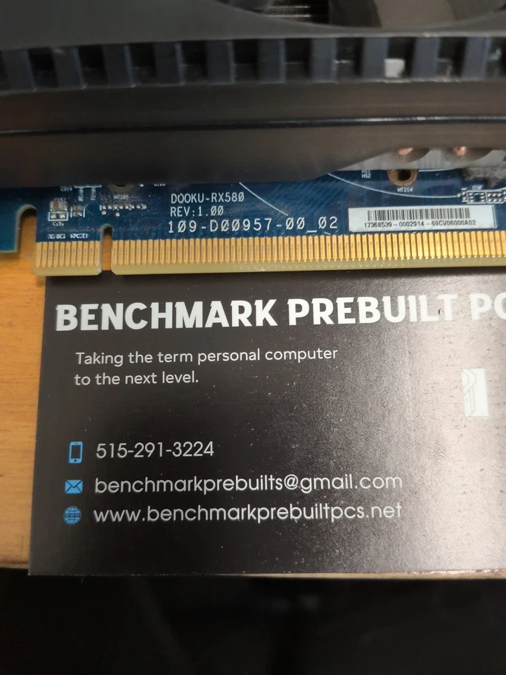  AMD Radeon RX 580 4GB GDDR5, Dooku-RX580. Tested Working!! - Image 2 of 4