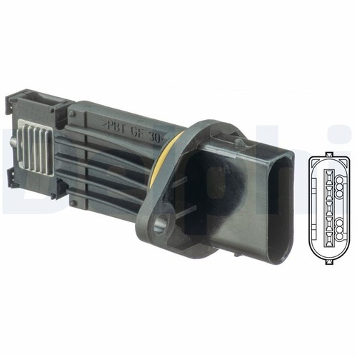 AIR MASS SENSOR AF10366-12B1 FOR MERCEDES-BENZ OM 611.962 2.1L 4cyl C-CLASS - Picture 2 of 6