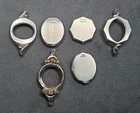 14k White Gold Watch Case Lot Scrap 11.08 Grams