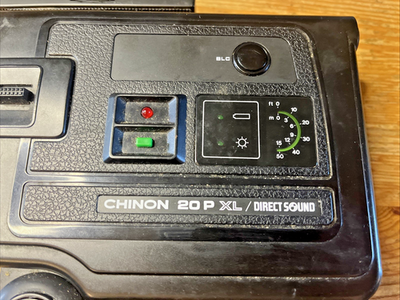 Chinon 20P XL Direct Sound Super 8 Vintage Handheld Camera Parts