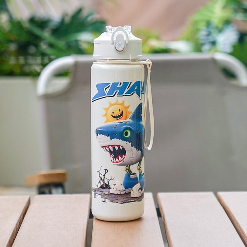 Kids Italian Brainrot Water Drinks Bottle Children Back to School Juice 750ml - Picture 34 of 36