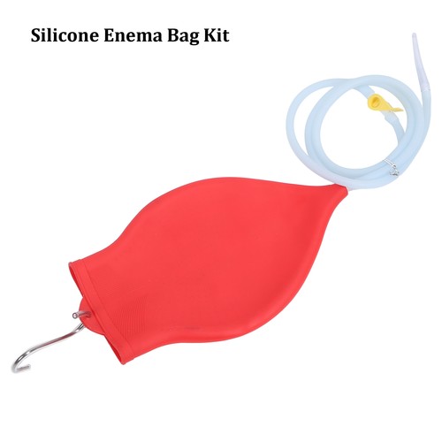 3L Silicone Enema Bag Reusable Enema Bag Kit Home Colon Cleansing Detox Enema PS - Picture 10 of 12