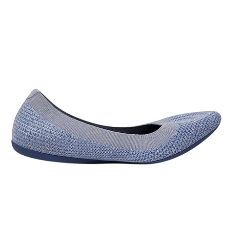 Allbirds Tree Breezers Ballerinas Damen 7 hellblaue bequeme Slipper - Bild 6 von 12