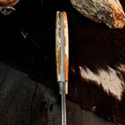 8.8" Camping Bush craft Damascus Knife Handmade Full Tang Resin Handle +Sheath — photo 8