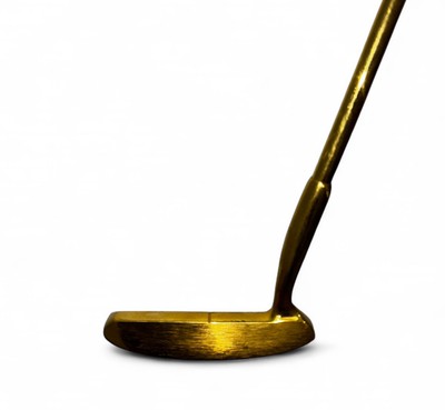 24金GOLD PL ゴルフパター:プレーボーイCELEBRITY Coca-Cola Celebrity 24K Gold Plated Golf Club Putter Rare Logo