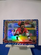 2025 Topps Holiday Lights Blue Metalic Elly De La Cruz #H97