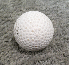 Antique Vintage Willie Park Bramble Golf Ball