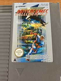 NES ~ ROLLERGAMES ~ Nintendo NES-US-AUS Game Cart + Sleeve + Inst Box Pal A