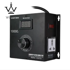 10000W  AC 220V Temp Adjustable Variable Voltage Controller Voltage Regulator