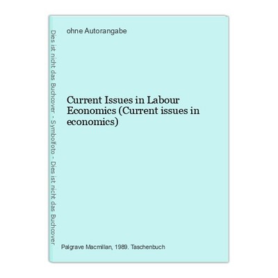 Current Issues in Labour Economics (Current issues in economics)