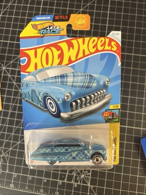 2024 HOT WHEELS PURPLE PASSION HW ART CARS 7/10 1951 MERCURY TREASURE HUNT