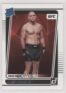 2022 Donruss UFC Rated Rookie Press Proof Silver Alex Morono #219 Rookie RC
