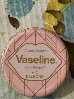 Vaseline Lip Therapy Balm Petroleum Jelly Pink Diamond 20g Pink Transparent