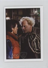 1985 Panini Back To The Future Marty McFly Dr Emmett Brown #150 0nr3